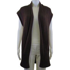 Jockey Person to Person Brown Cardigan Size S NEW